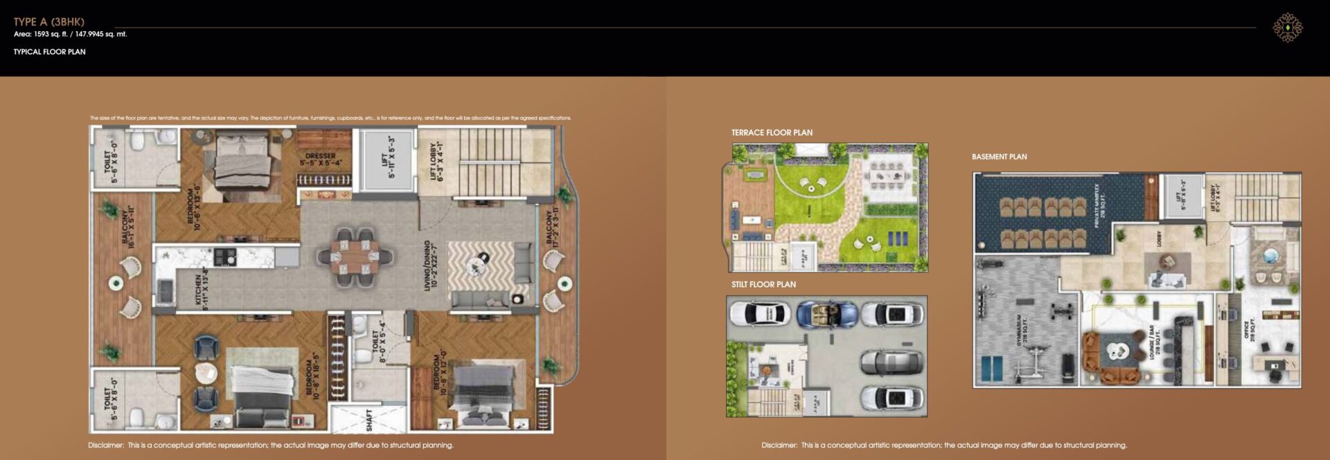 MRG the Crown Floor Plan